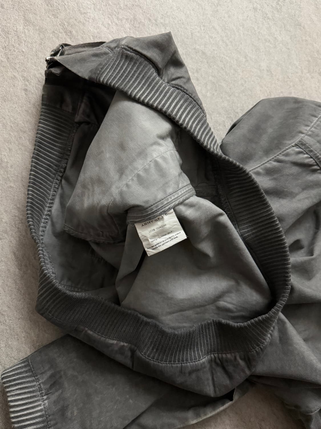 아미오프미 가먼트 다이드 코튼 자켓 상품이미지6