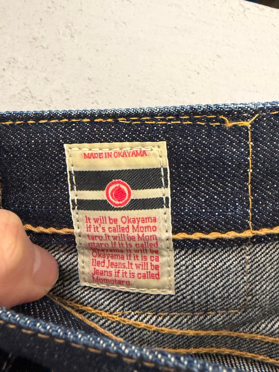 Momotaro jeans slim denim 30 상품이미지7