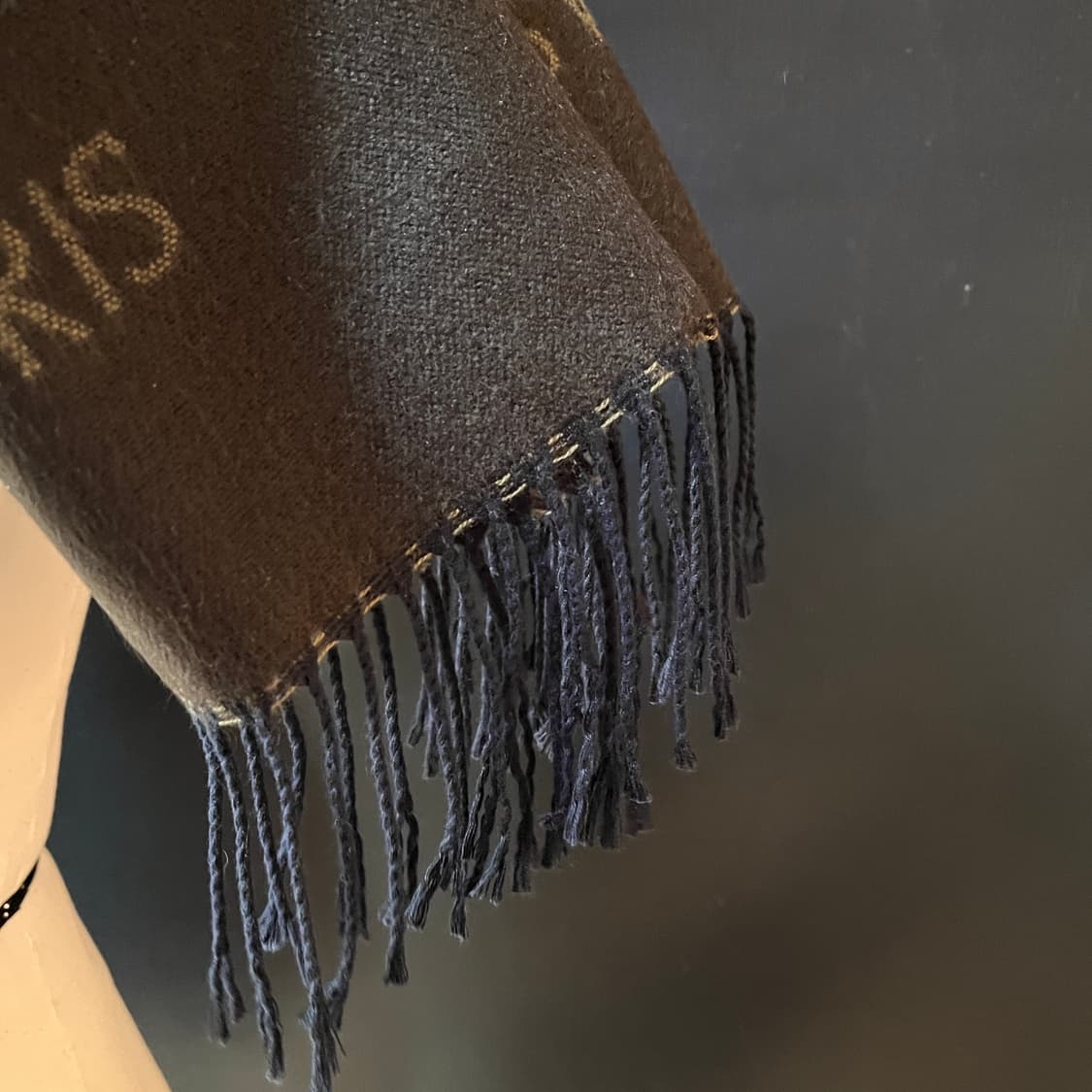 올드 루이비통 모노그램 울 머플러 상품이미지4