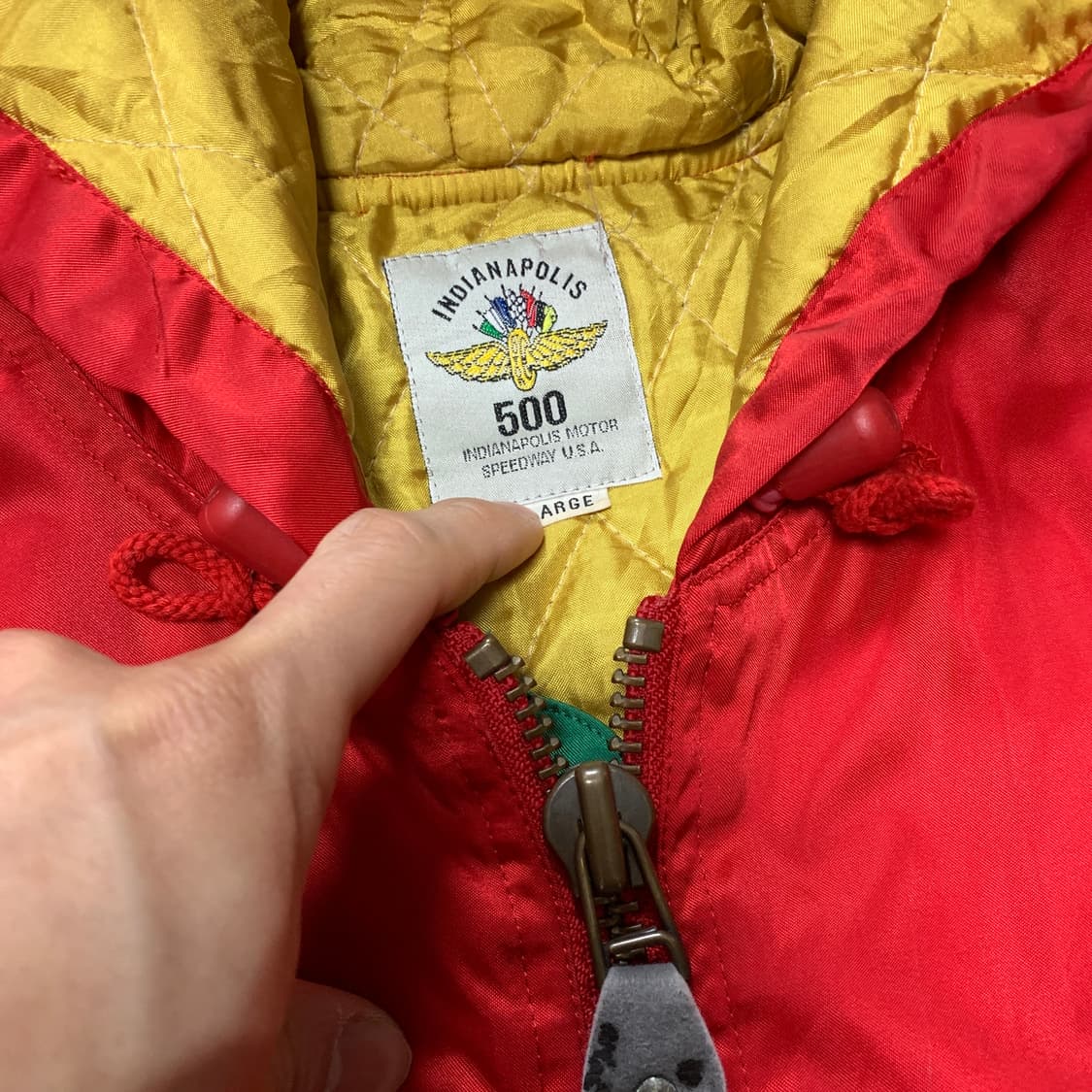 95)인디아나폴리스 500 후드 봄버자켓 상품이미지4