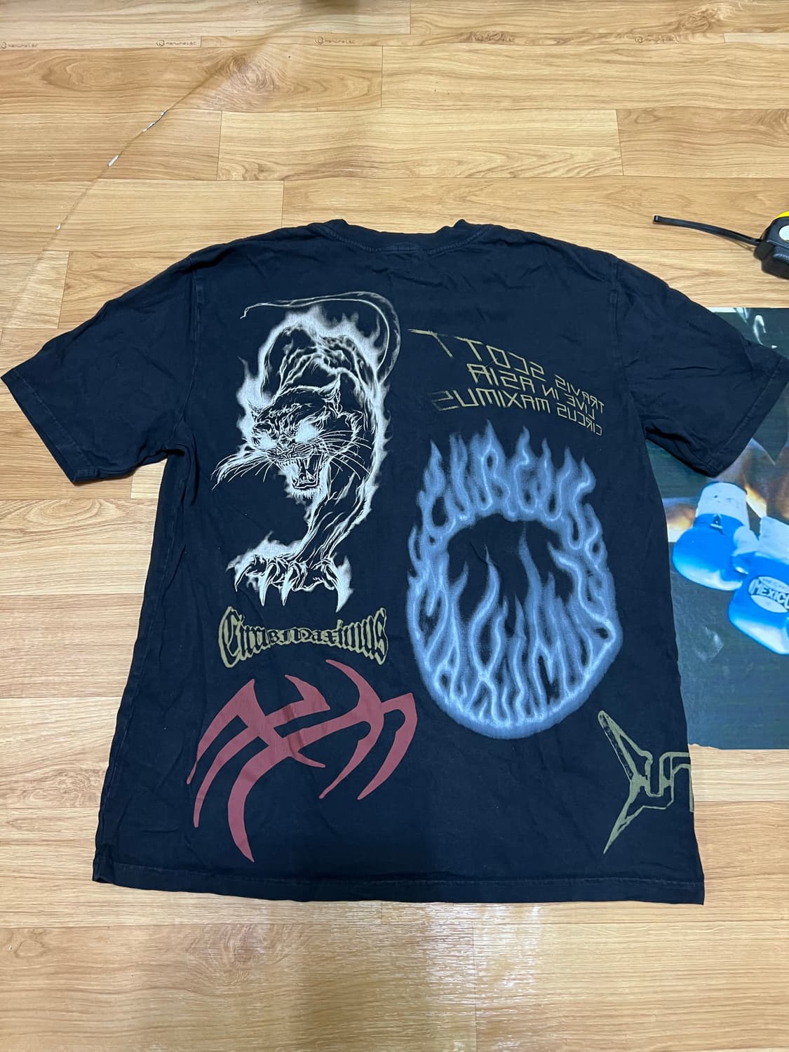 트래비스스캇 머천 티셔츠 상품이미지3