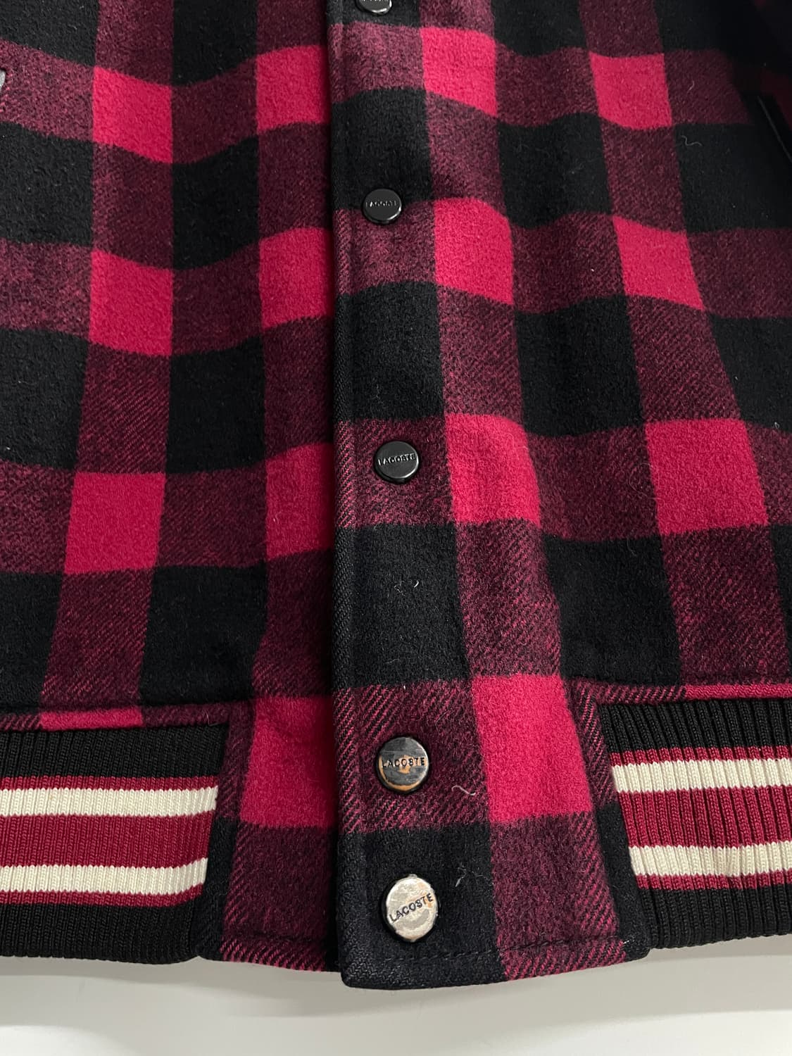 라코스테 양가죽 바시티 상품이미지8