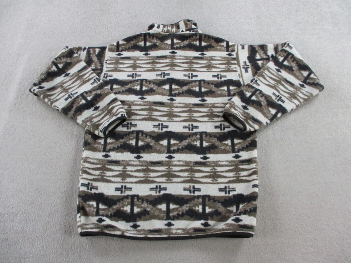 10s 파타고니아 신칠라 스냅-T 브라운/아이보리 상품이미지4