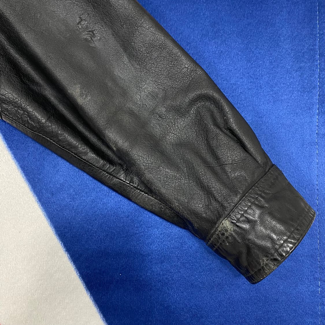 빈티지 소가죽자켓 XL  상품이미지7