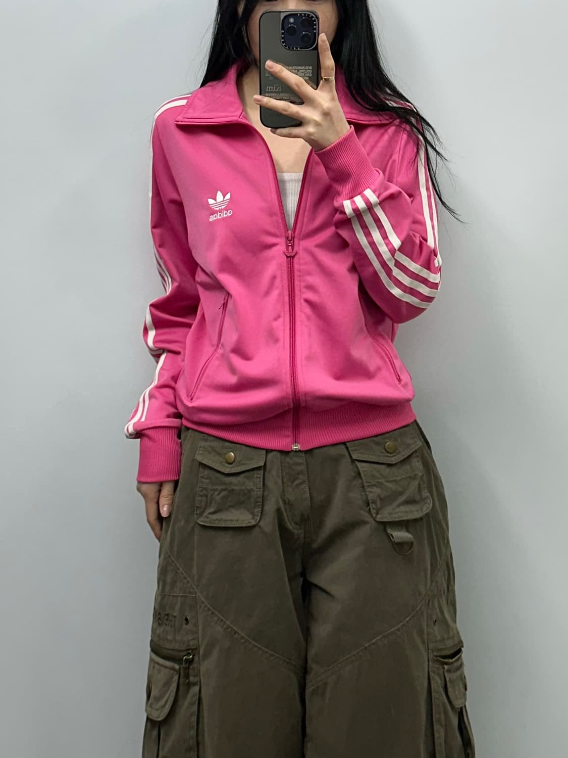 아디다스 파이어버드 핑크 트랙탑 져지 상품이미지1