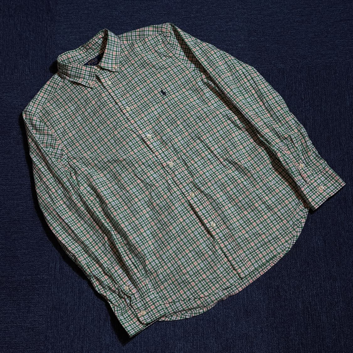 폴로 랄프로렌 체크 셔츠 상품이미지1