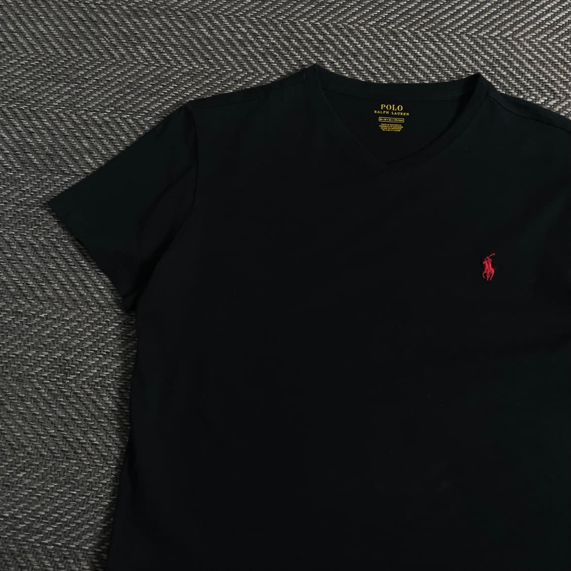 폴로 랄프로렌 포니 로고 브이넥 반팔티y 3808 상품이미지4