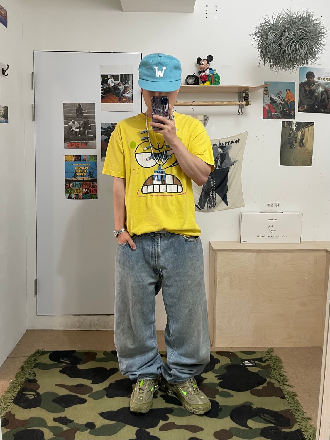 00‘s 스폰지밥 티셔츠 (L) 상품이미지7