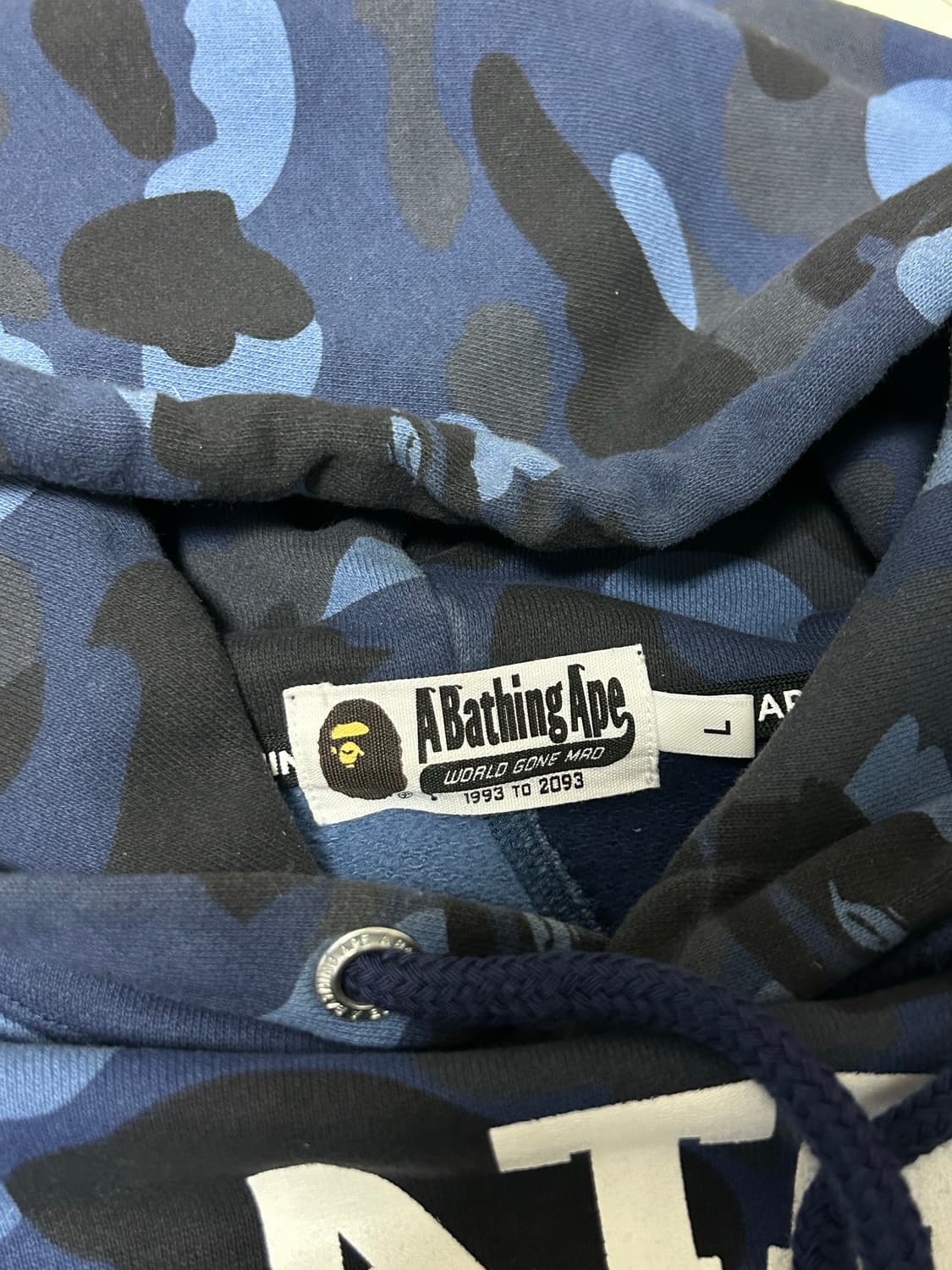 베이프 청계 후드 L size 상품이미지2