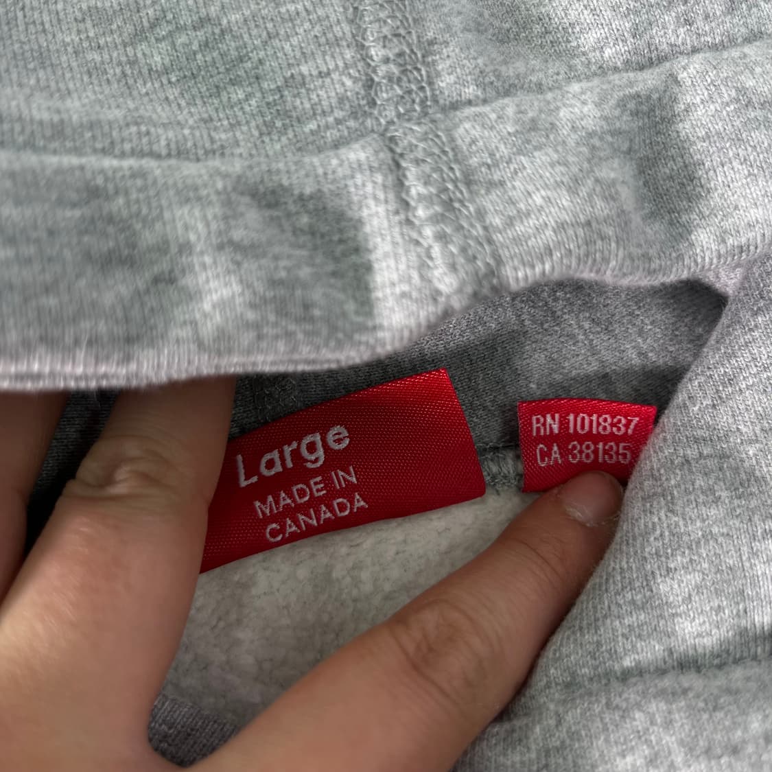 105 슈프림 19FW 반다나 박스로고 후드티 상품이미지4