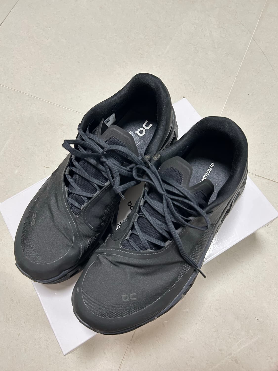 [290] 온러닝 파프 클라우드 몬스터2 블랙 상품이미지2