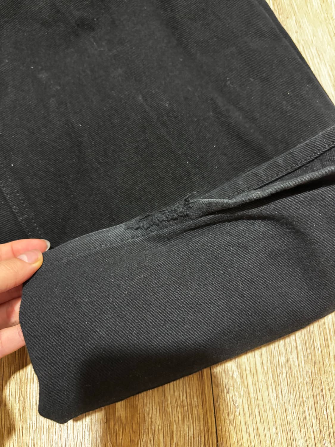 애즈온 스모그 와이드 팬츠 s 상품이미지3