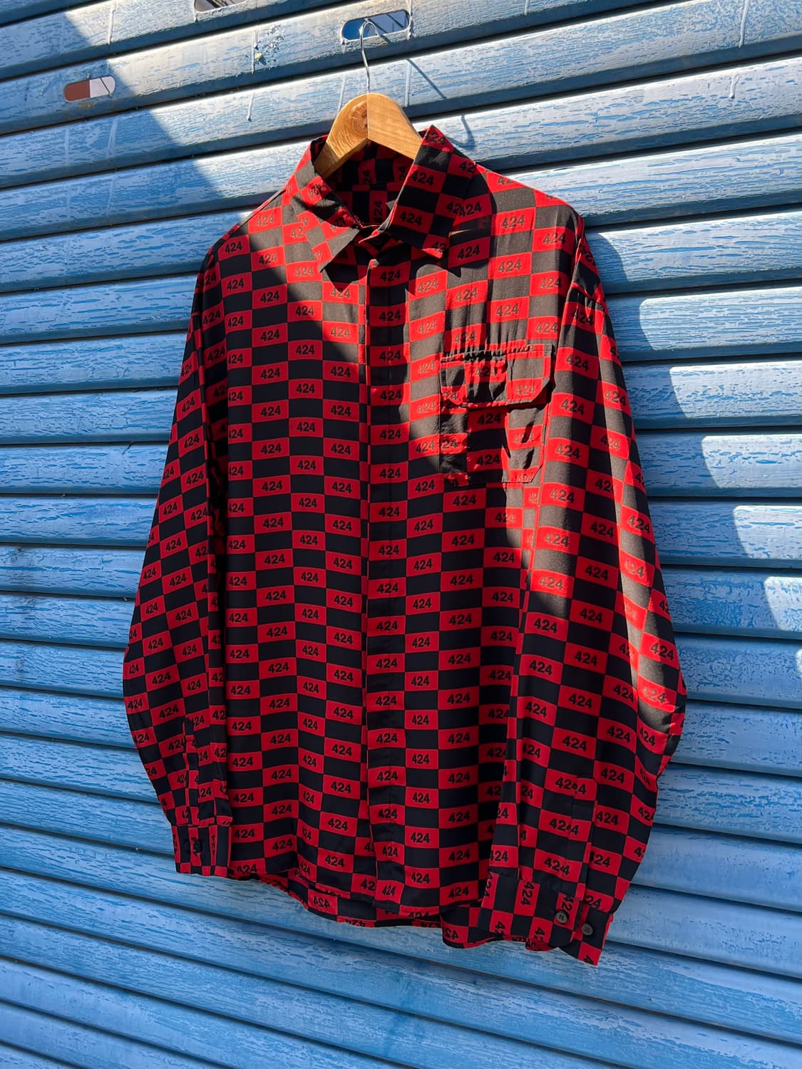 424 22ss Logo Button Down Shirt 상품이미지1
