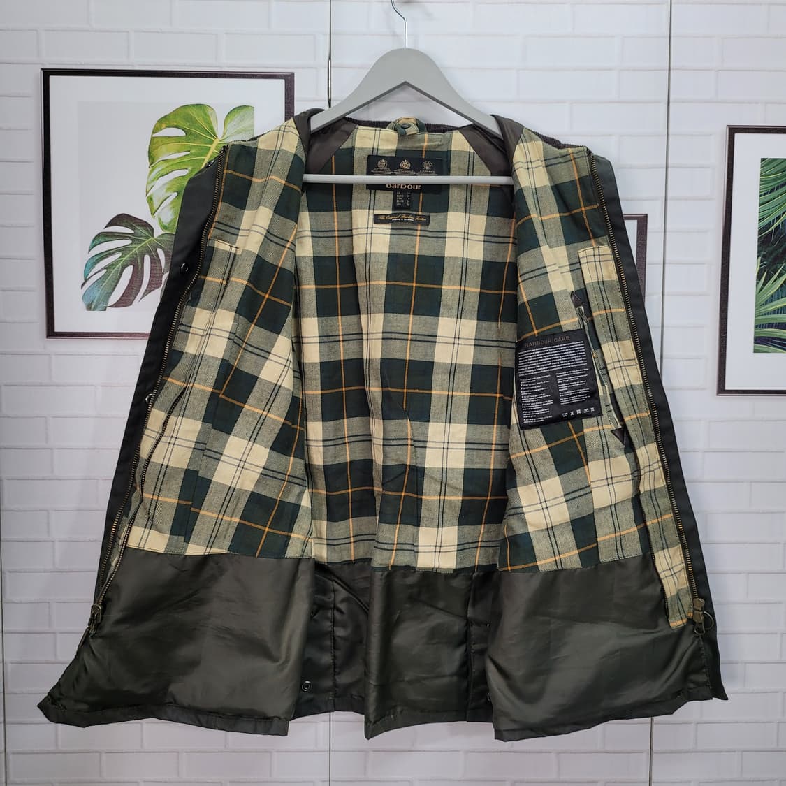 바버 비드넬 왁스 재킷 자켓 UK10 EU36 사이즈 상품이미지5