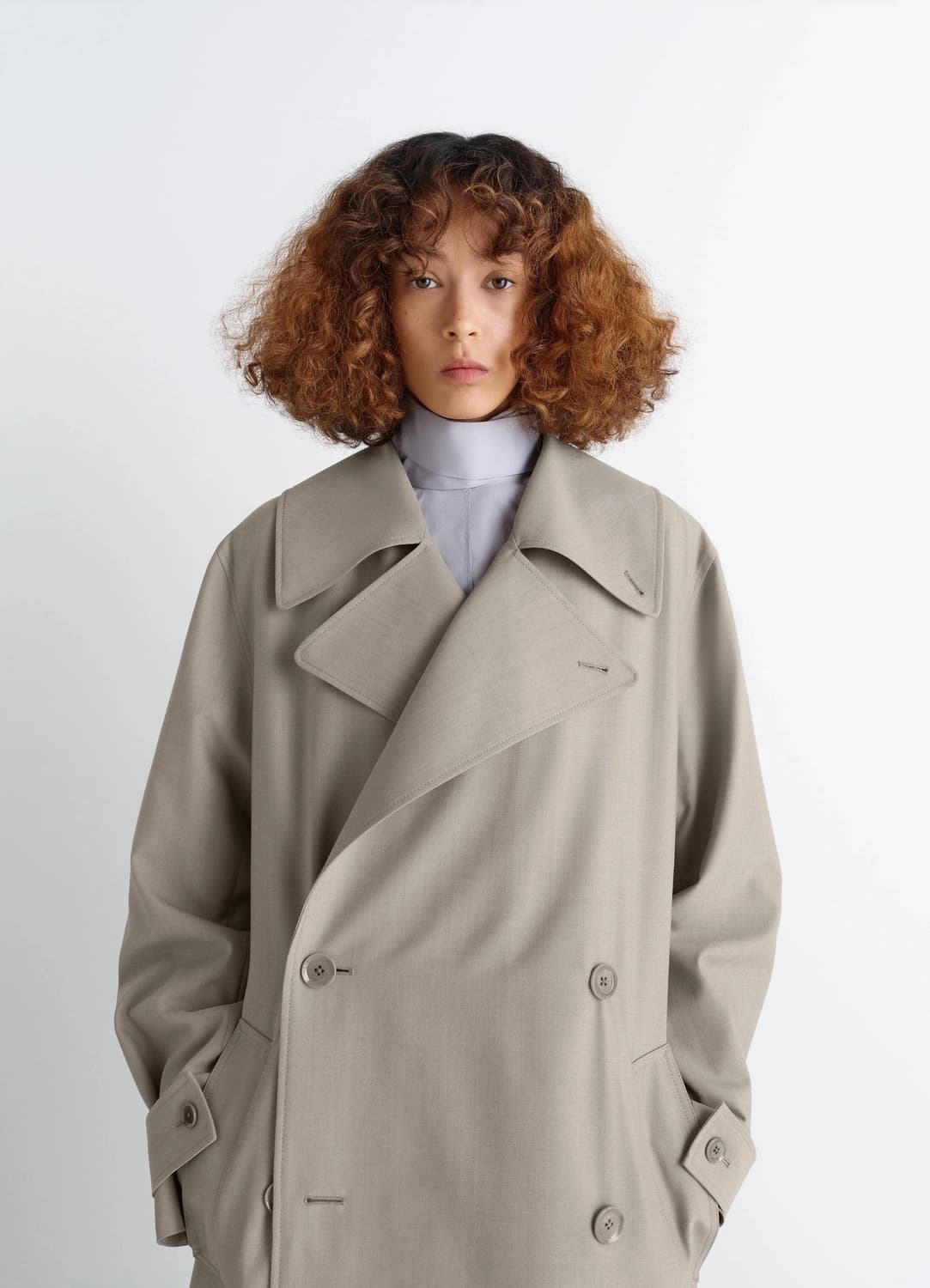[32,34]르메르 25fw 트렌치 코트/Light taupe 상품이미지3