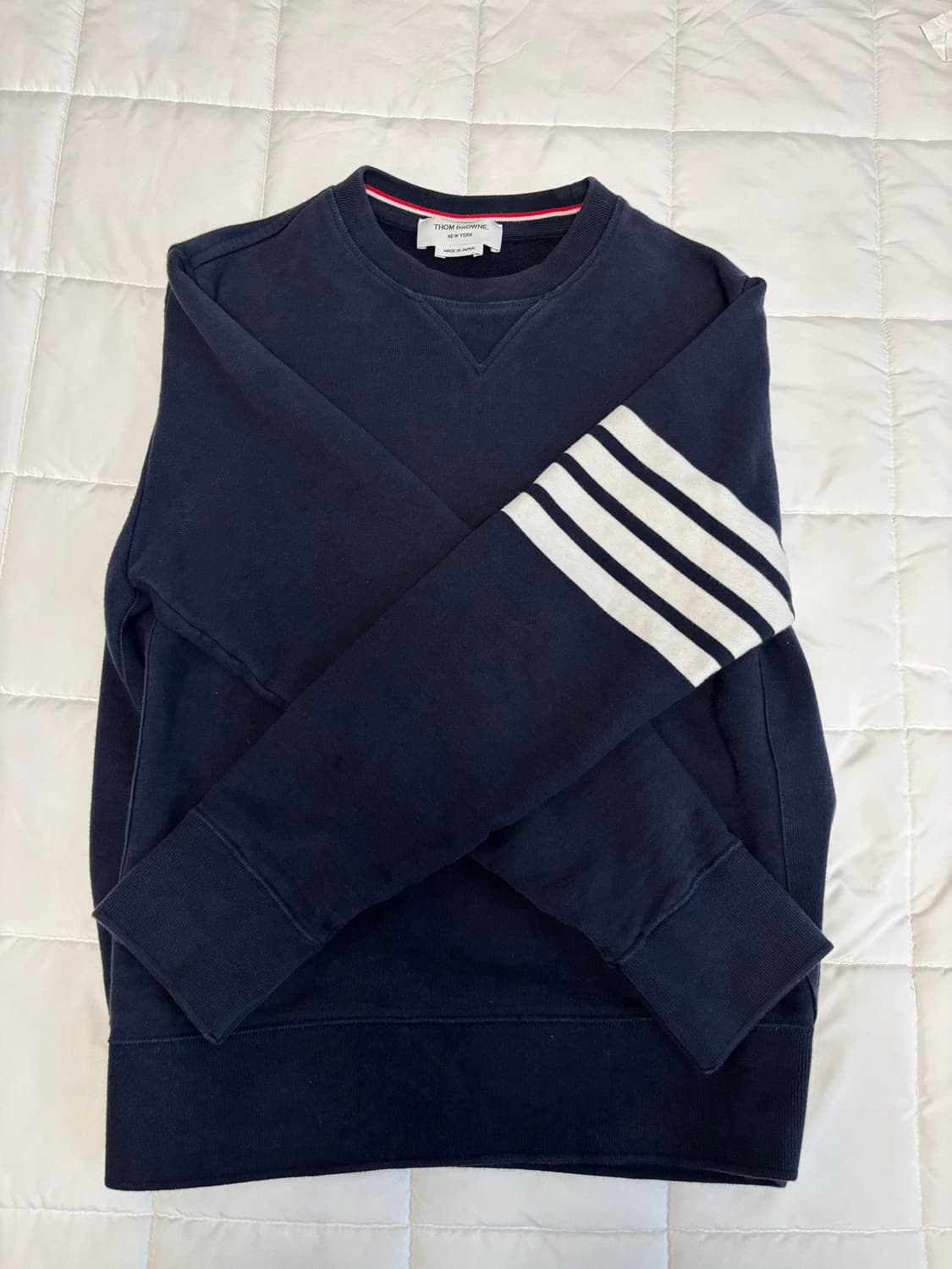 톰브라운 사선 맨투맨 정품  상품이미지1