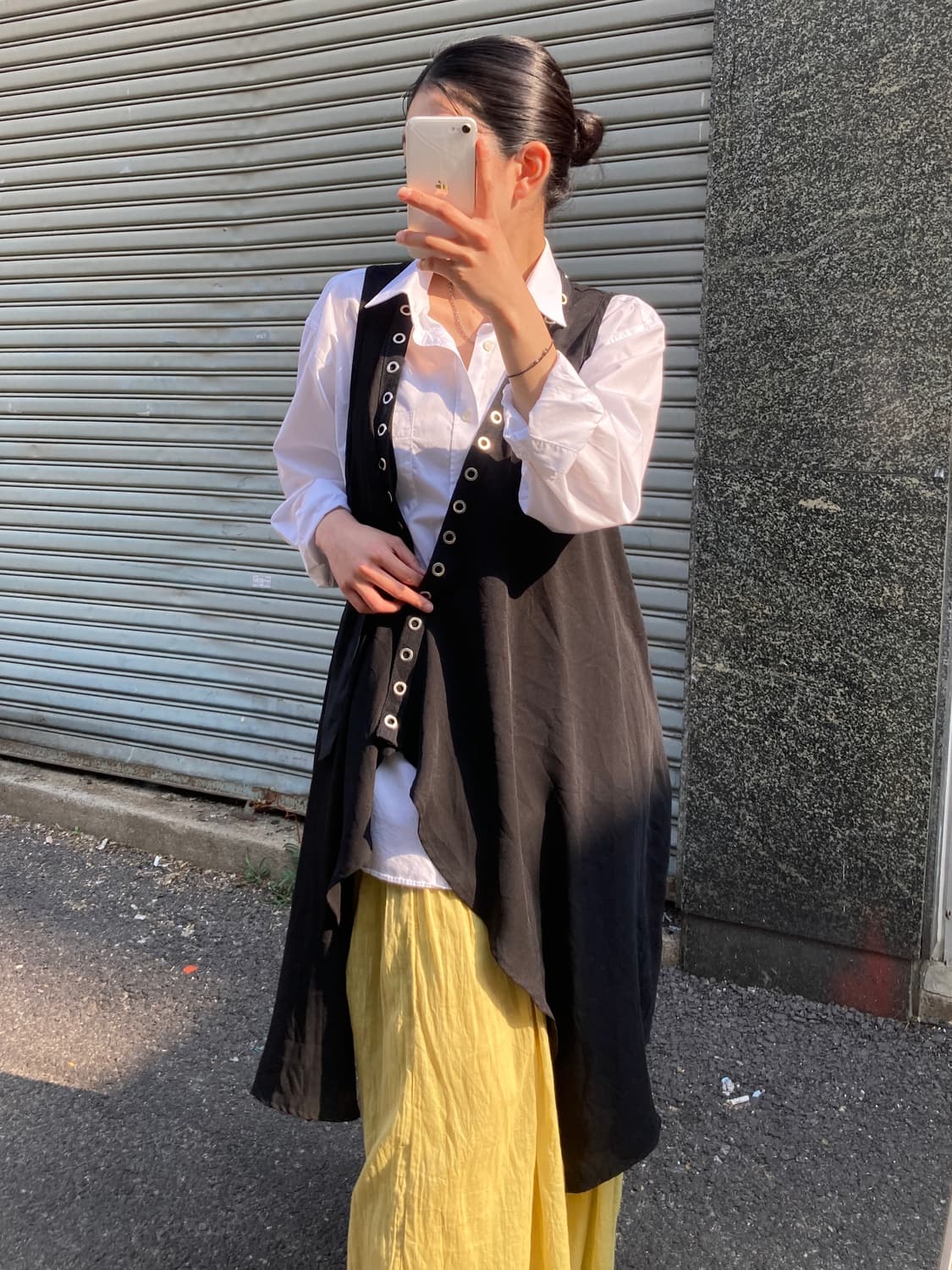 라임 코튼 스커트 상품이미지2