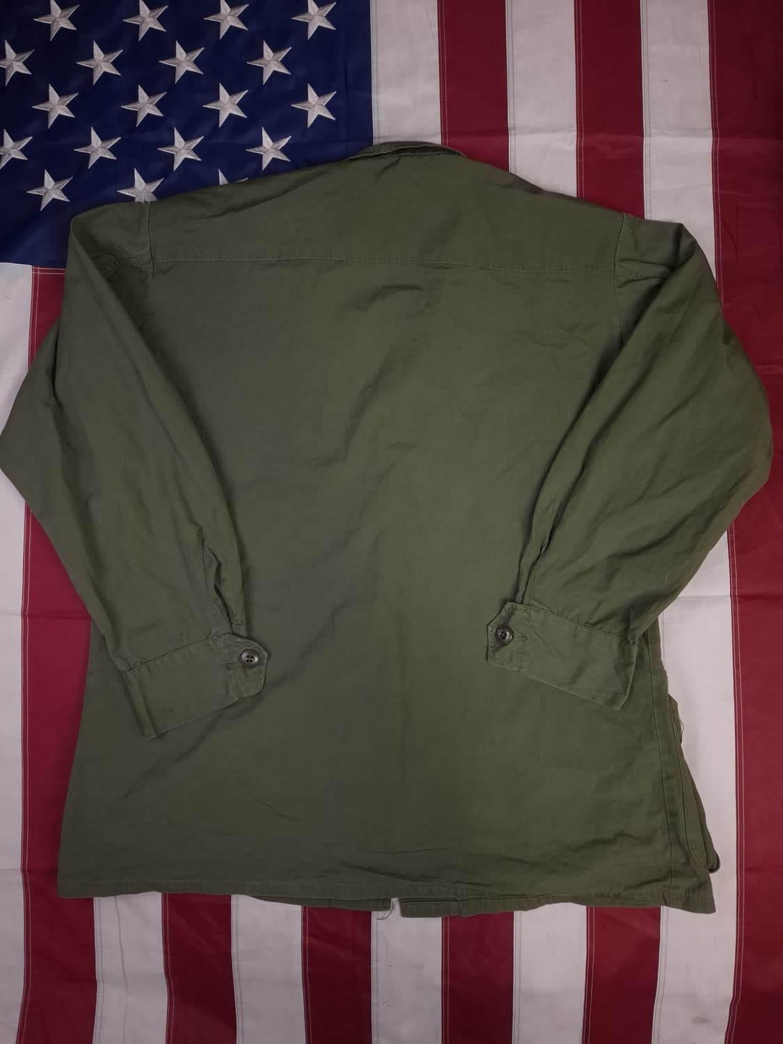 오리지날 60's 베트남전 포플린원단 정글 퍼티그 상품이미지10