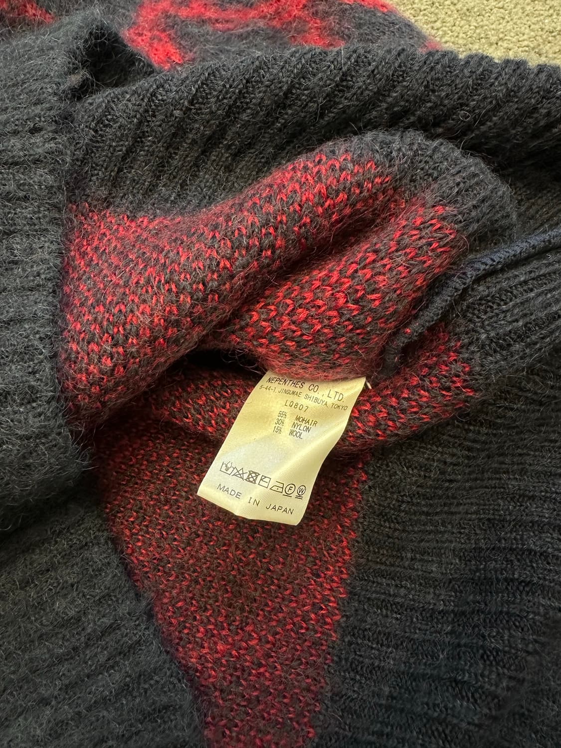 South2 West8 모헤어 니트 L 상품이미지3