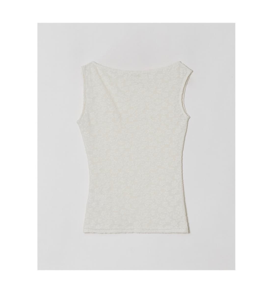 FLORAL UNBALANCE SLEEVELESS TOP 상품이미지3