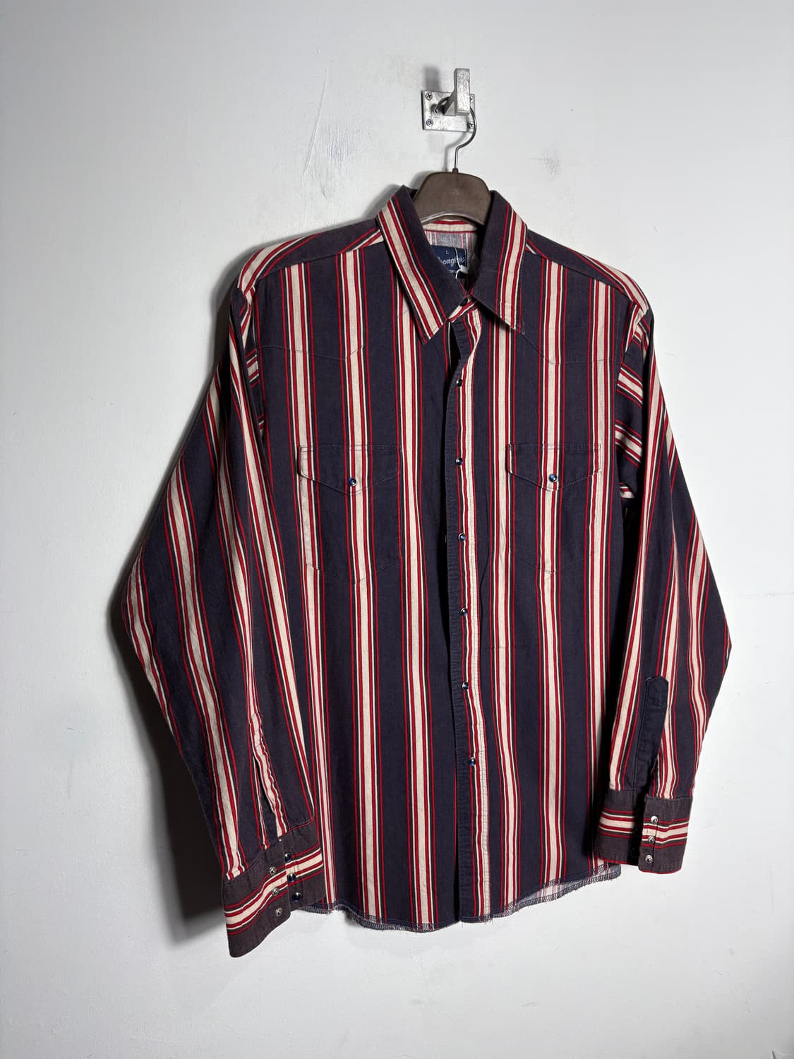 랭글러 스트라이프 웨스턴 셔츠 상품이미지1