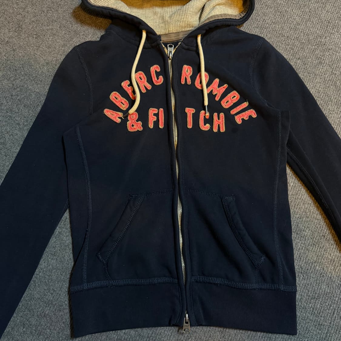 아베크롬비 네이비 후드집업 s 상품이미지2