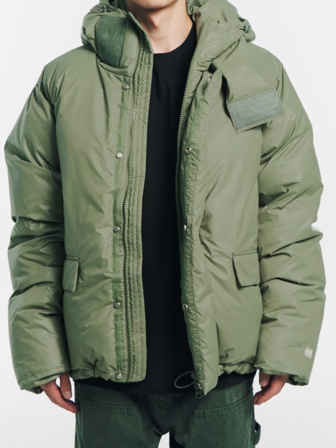 플라스틱프로덕트 패딩 올리브 상품이미지2