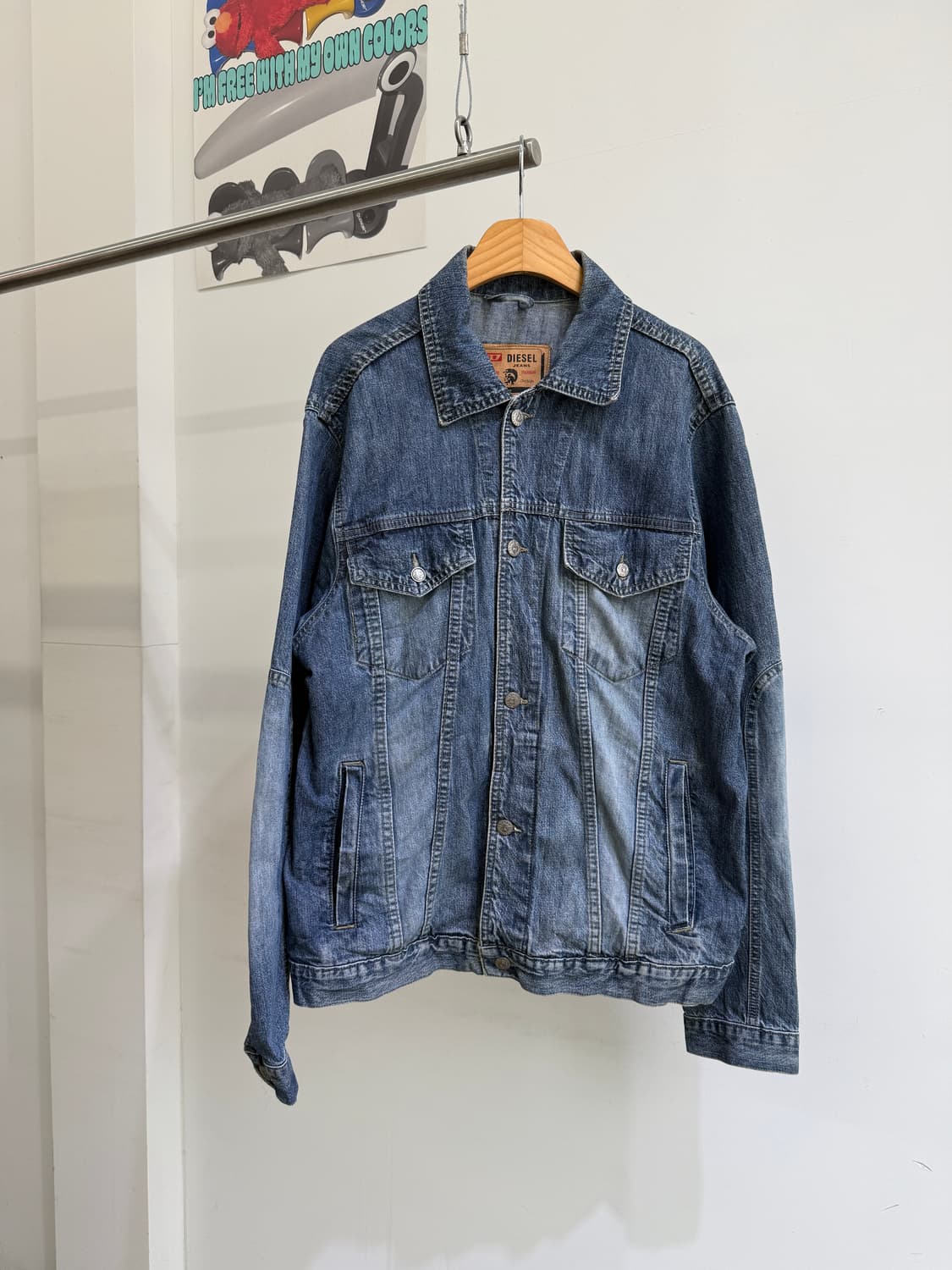 DIESEL 데님 자켓  상품이미지1