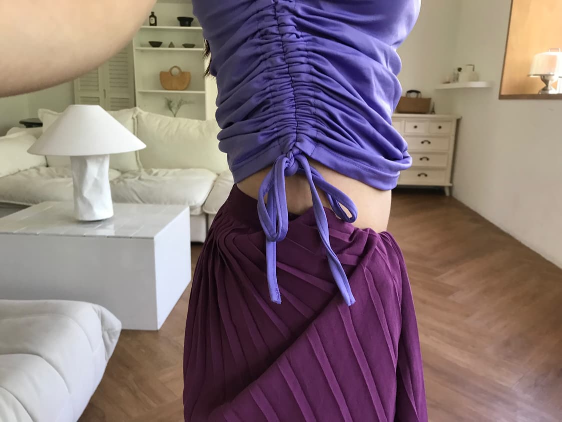 vintage purple sleeveless 상품이미지2