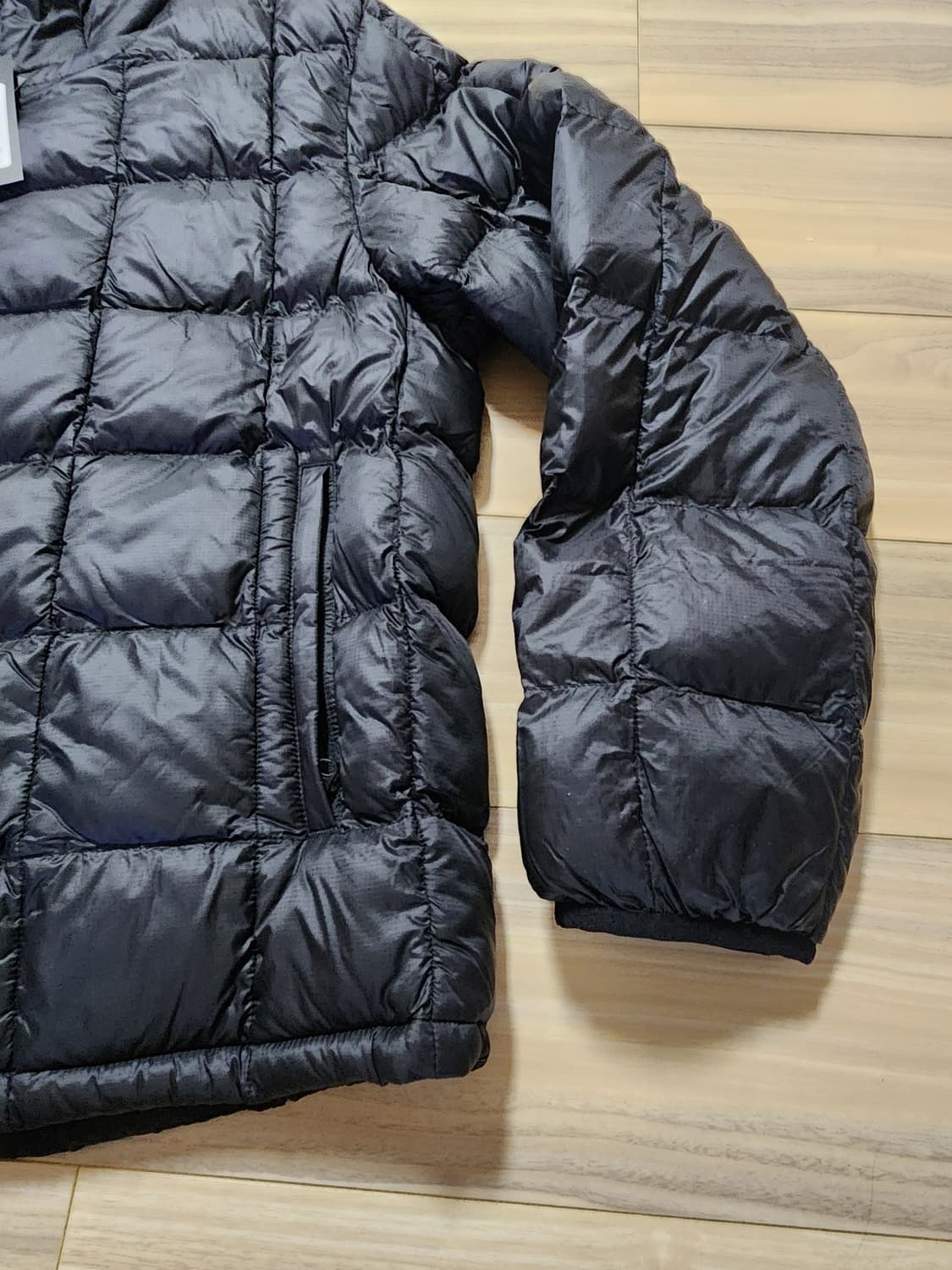 무신사스탠다드스퀘어퀼티드후드패딩점퍼xl 상품이미지5