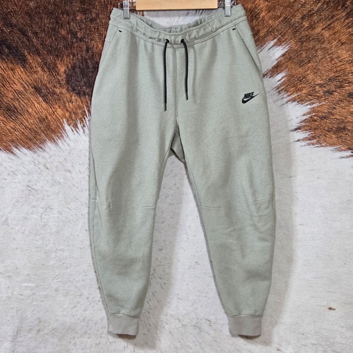 나이키 스우시 그레이 기모 후리스 조거 팬츠 상품이미지1