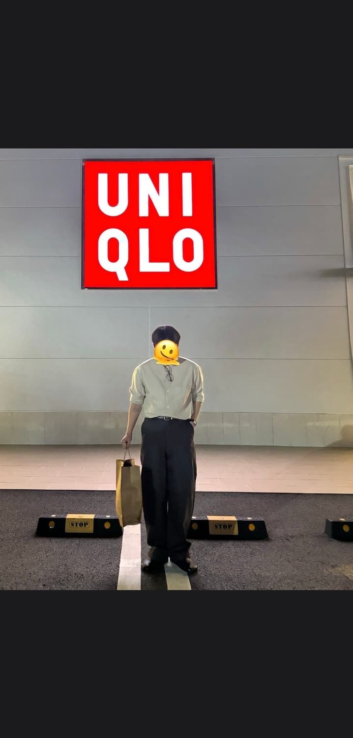 유니클로 U 와이드 핏 치노 팬츠(470549) 79 사이즈 상품이미지1