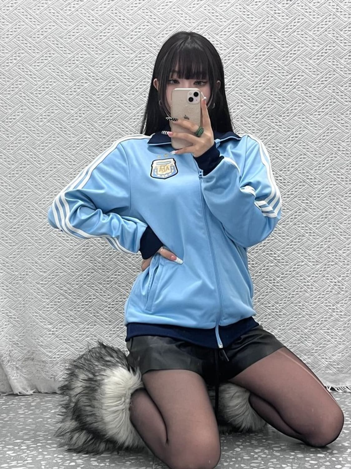 아디다스 희귀 아르헨티나 메시 져지 집업 100 C10301 상품이미지1