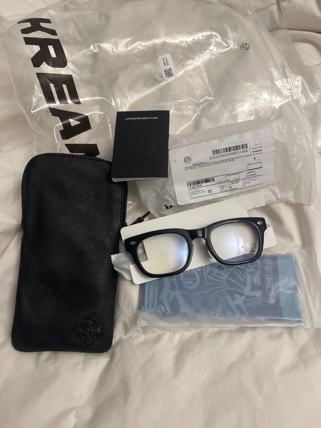 크롬하츠 배긴스 아시안핏 블랙 플레이트 상품이미지1