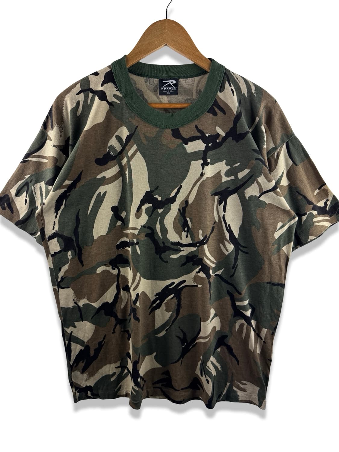 90S 미국생산 싱글스티치 DPM 카모플라주 티셔츠2676 상품이미지1