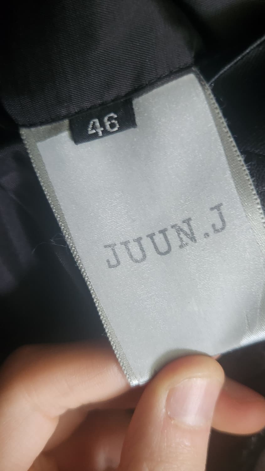 준지 레더포인트 블레이저 상품이미지5