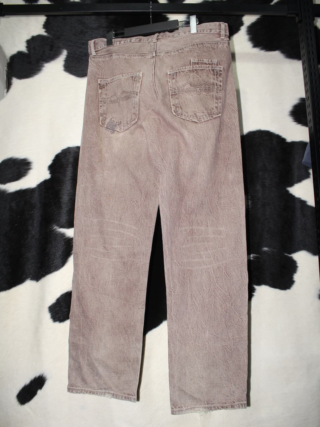 unknown Overfit Stitch Point Wide Pants 상품이미지6