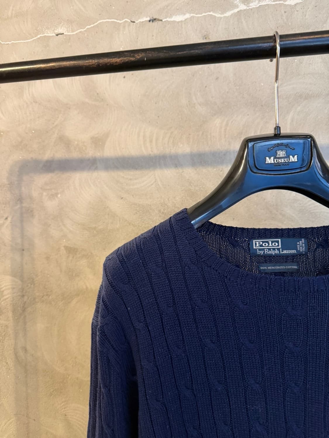 폴로 랄프로렌 케이블니트 남성100 상품이미지3