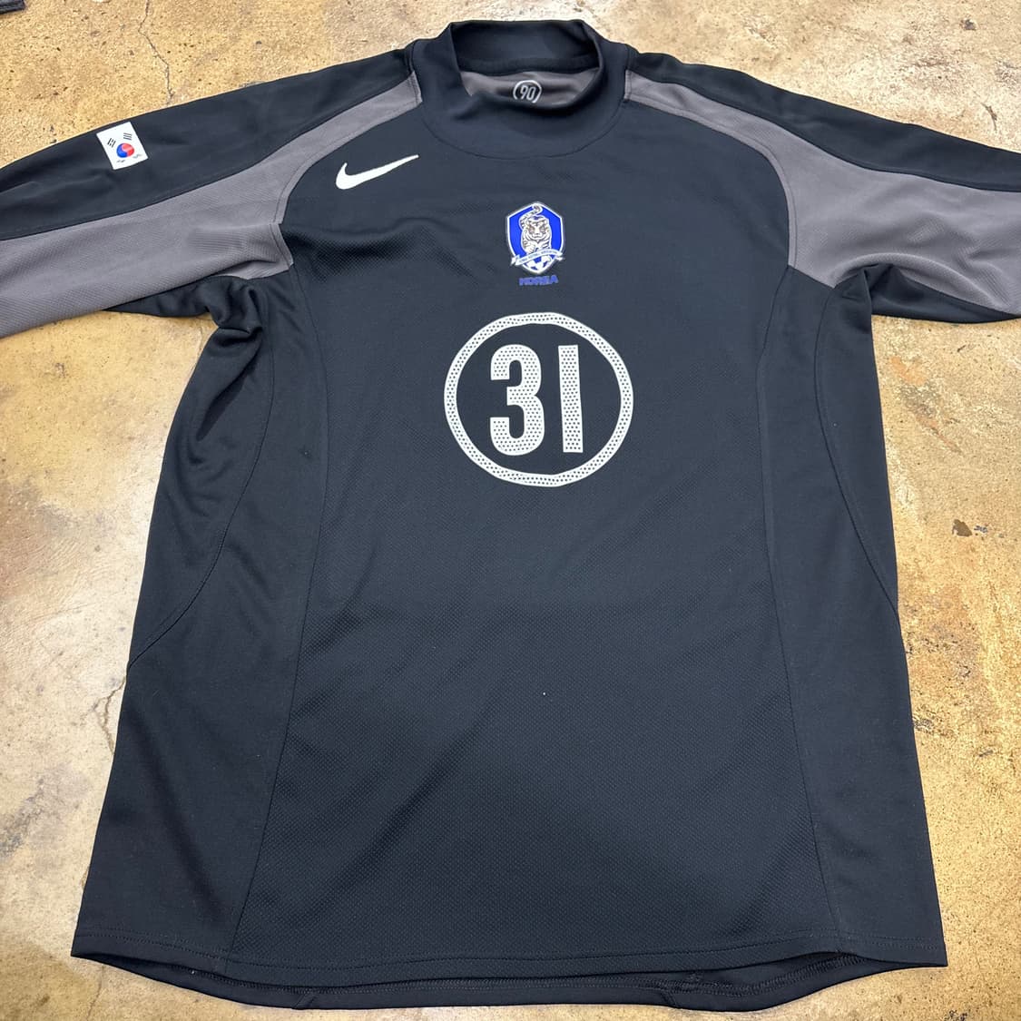 [정품/XL,110] 나이키 대한민국 국가대표 긴팔 트레이닝티셔츠 b16 상품이미지3