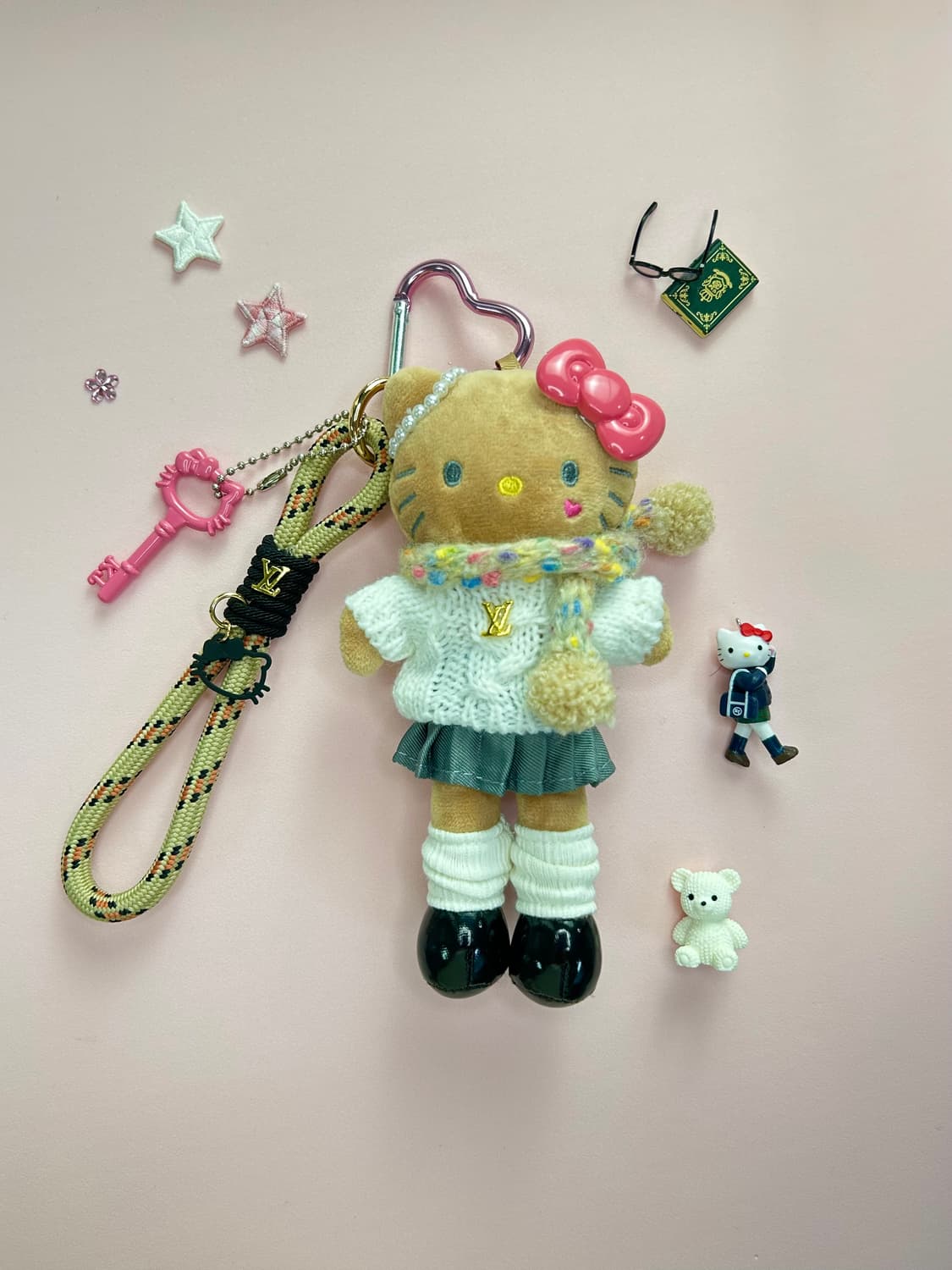 롱다리키티 커스텀키링(18) 상품이미지1