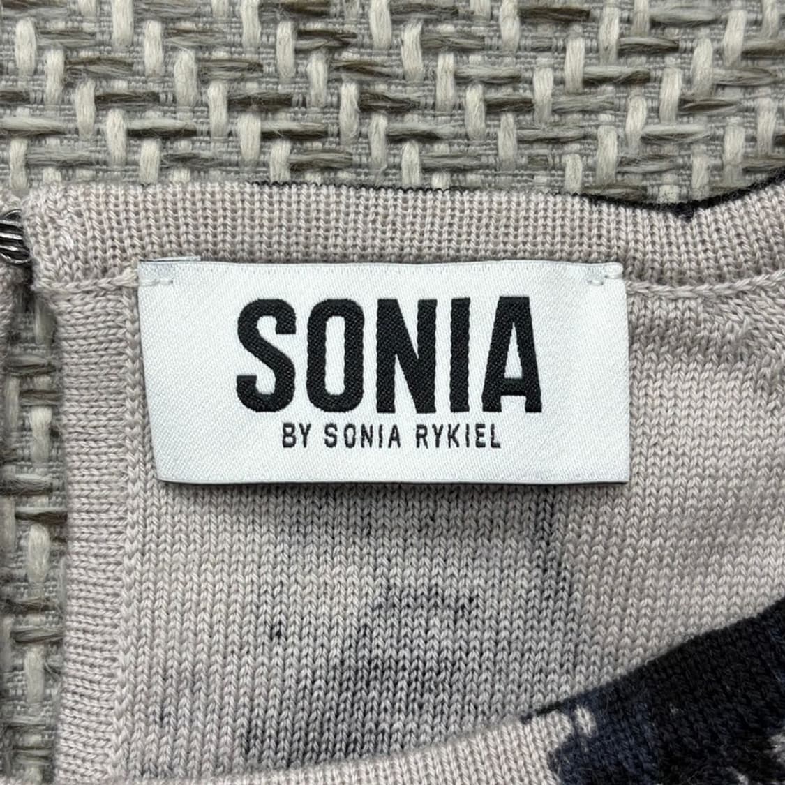 소니아리키엘 체크 패턴 원피스 v2380 상품이미지5