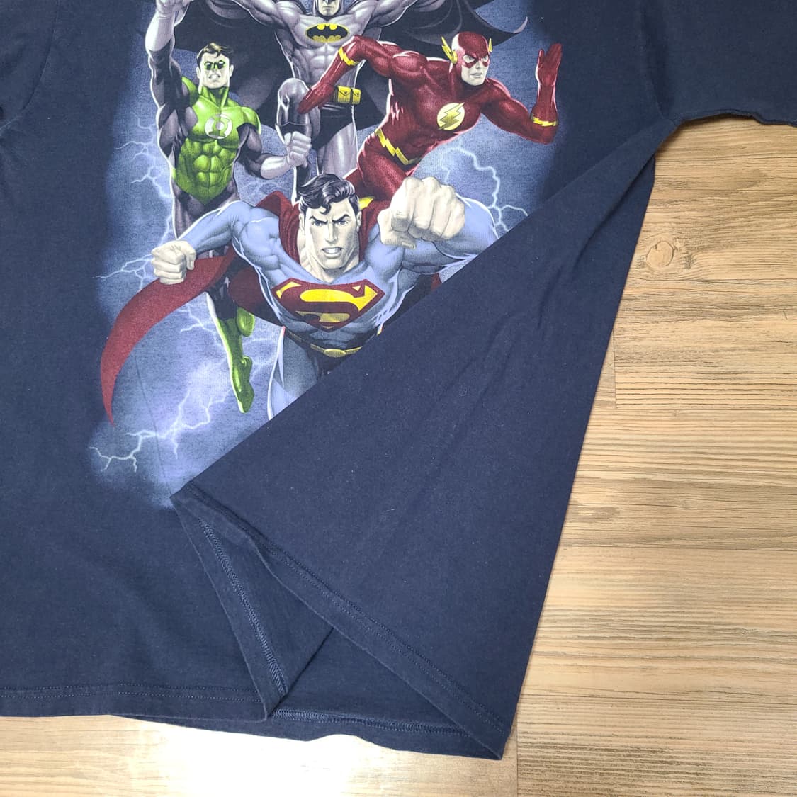 00s 저스티스 리그 2012년 영화 빈티지 반팔 티셔츠 (XL) 상품이미지5