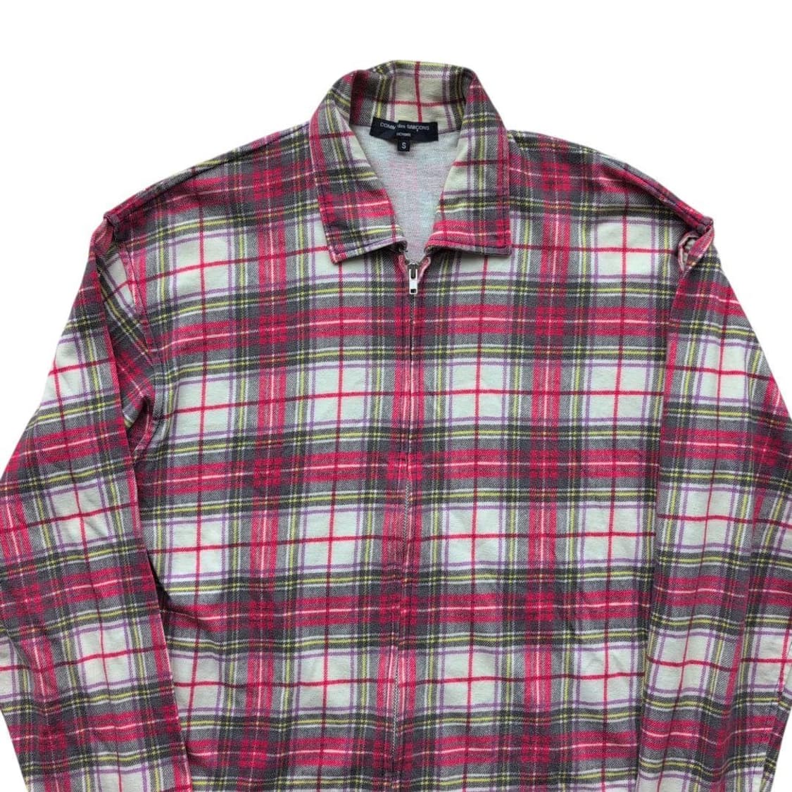 [S]꼼데가르송 옴므 옴브레 집업 셔츠 상품이미지2