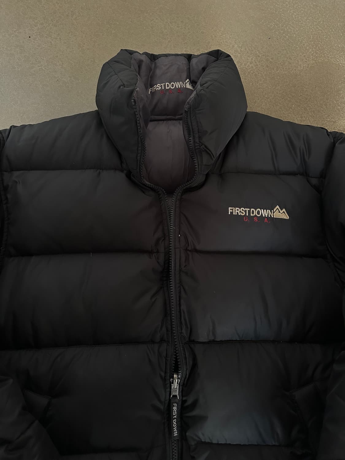 Firstdown 퍼스트다운 클래식 숏 푸퍼 패딩자켓 상품이미지4