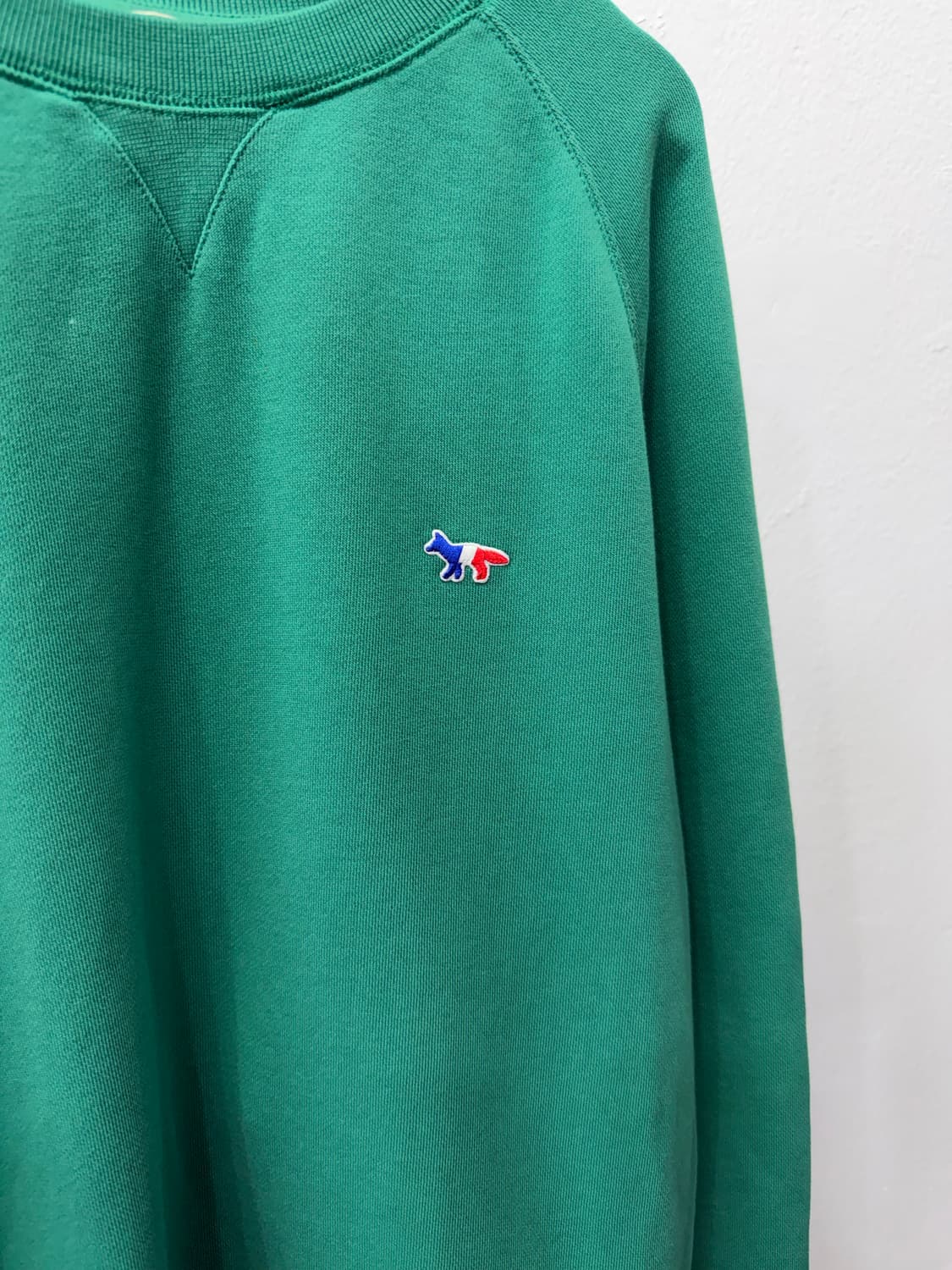 매장판정품) 메종키츠네 남성 폭스 패치 맨투맨 M 상품이미지4