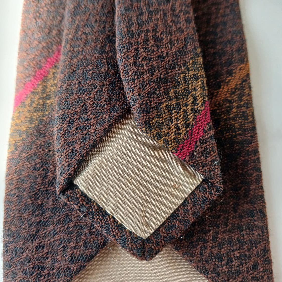 트루사르디 실크&울 스트라이프 넥타이 8.1cm A등급 A18874
 상품이미지7