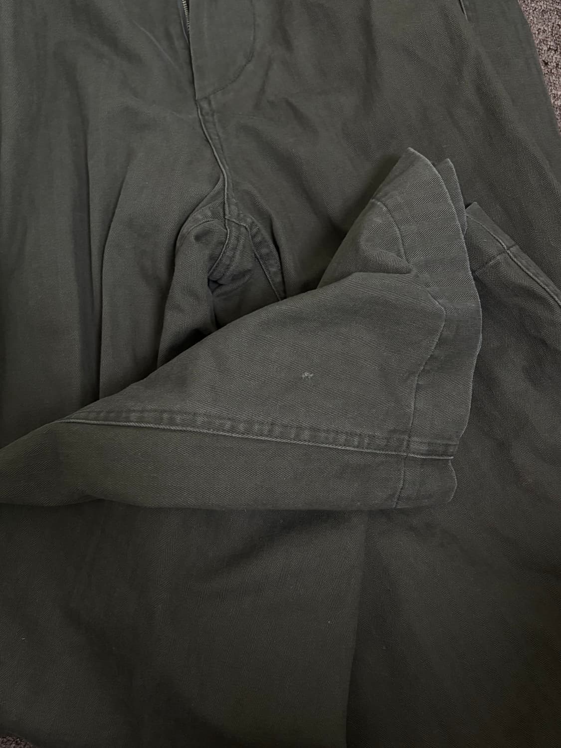 [S] 아트이프액츠 M43 hbt 카고팬츠 올리브 상품이미지3