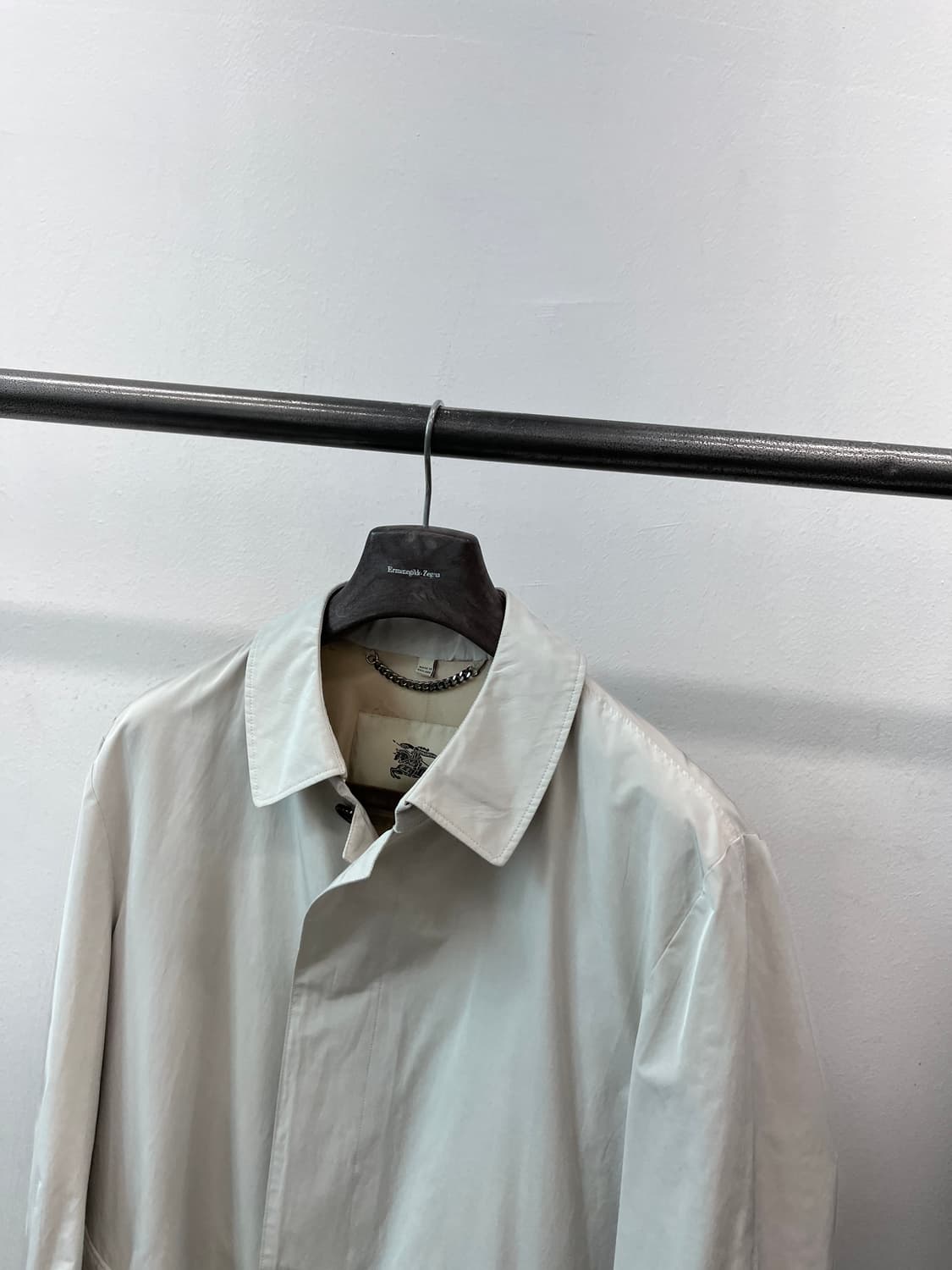 105) 버버리 런던 아이보리 맥코트 상품이미지3