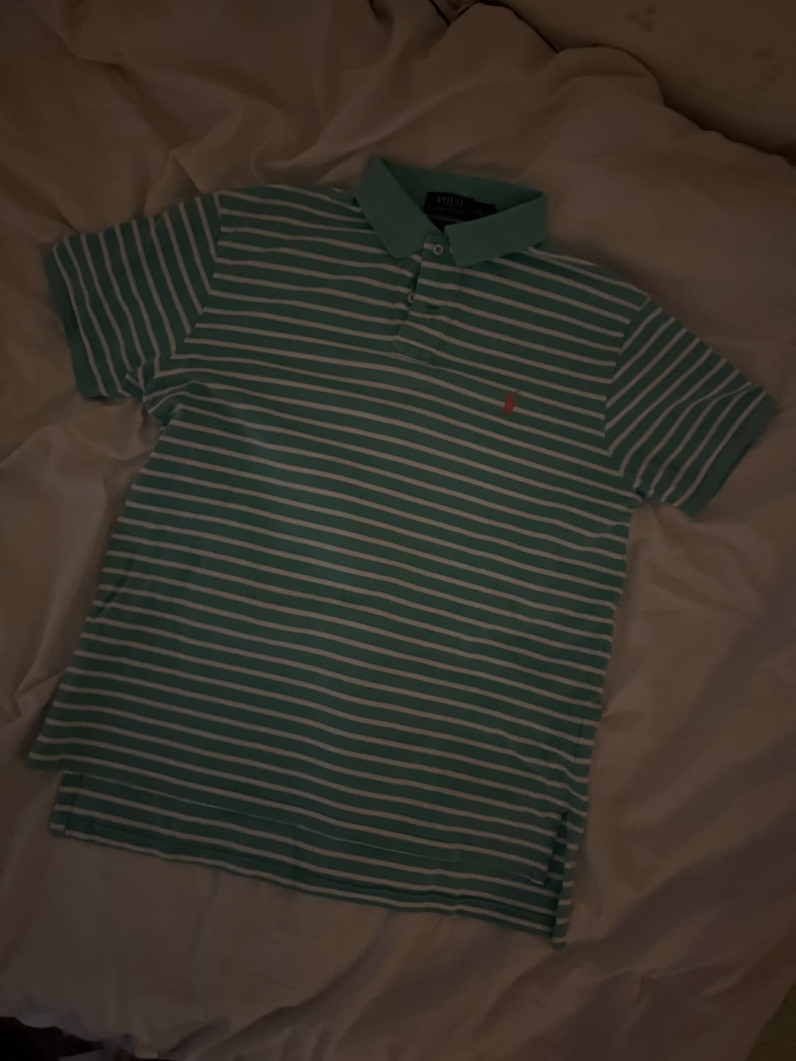 민트 줄무늬 카라티 폴로 상품이미지1