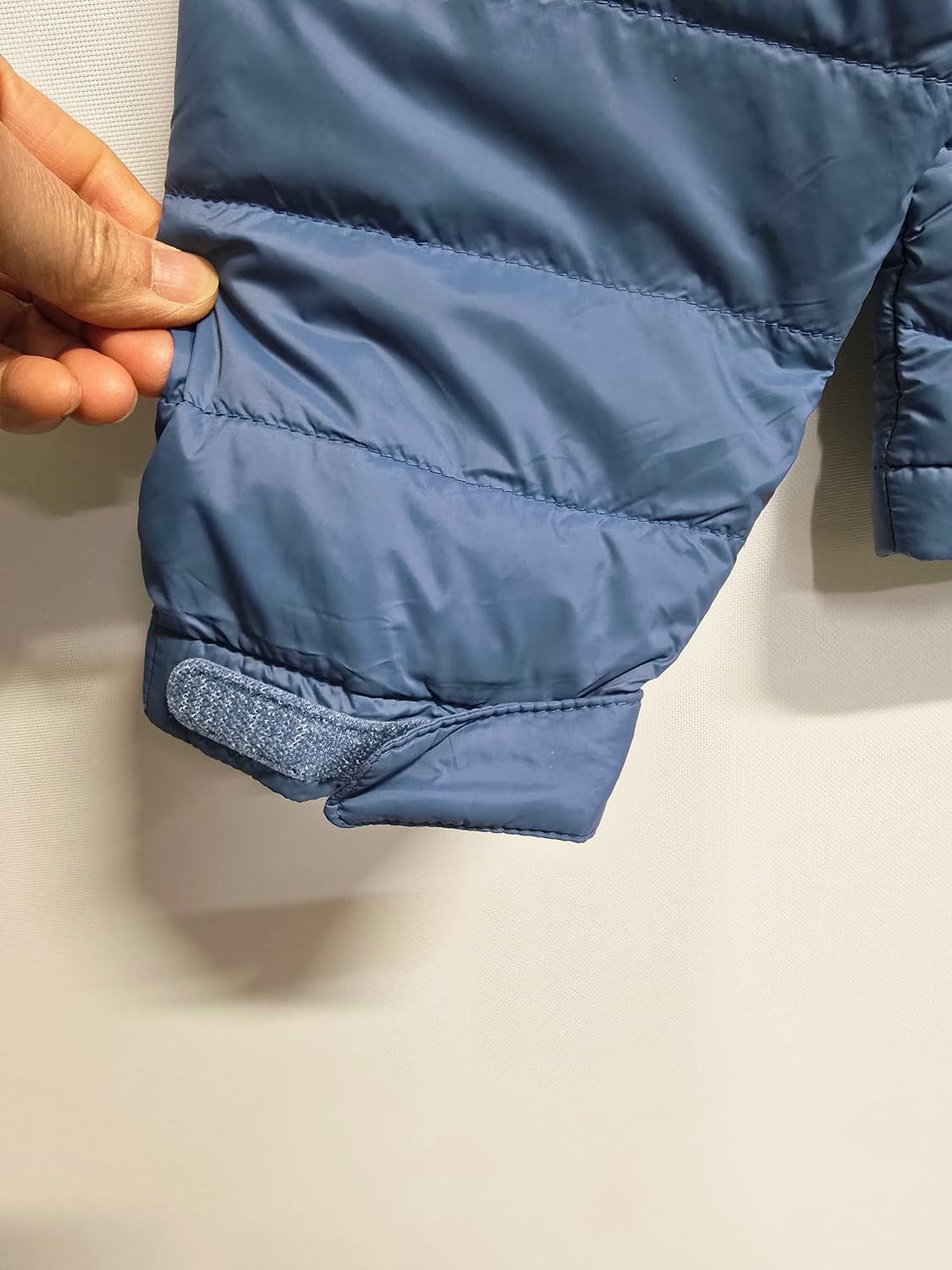 네파  후드구스다운경량블루 상품이미지4